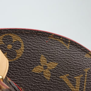 Pre-owned Louis Vuitton Monogram Studs Icono Brown×red×beige Monogram Canvas×calf leather×ponyhair M41234 handbag | stylenewstar