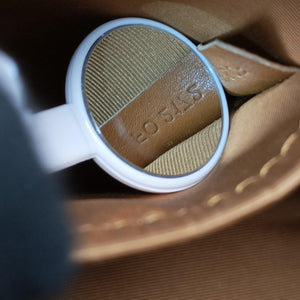 Pre-owned Louis Vuitton Monogram Sunshine Express Baby Brown×Black Sequins × leather M40794 handbag | stylenewstar