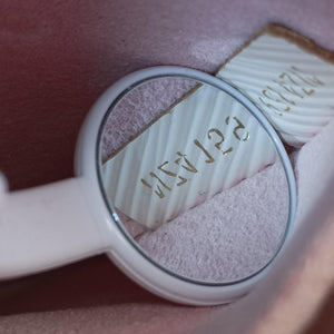 Vintage Louis Vuitton SPRING STREET PM ROSE BALLERINE Vernis×Monogram Canvas M90468 shoulderbag | stylenewstar