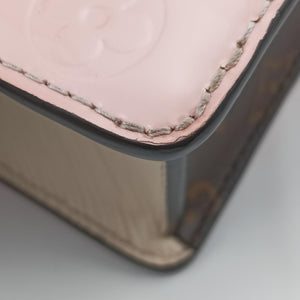 Vintage Louis Vuitton SPRING STREET PM ROSE BALLERINE Vernis×Monogram Canvas M90468 shoulderbag | stylenewstar