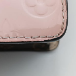 Vintage Louis Vuitton SPRING STREET PM ROSE BALLERINE Vernis×Monogram Canvas M90468 shoulderbag | stylenewstar