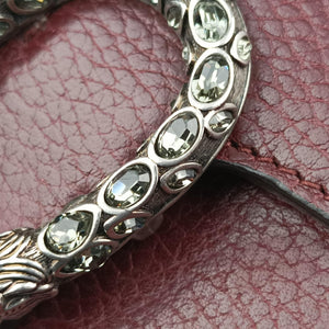 Pre-owned Gucci Dionysus Burgundy Leather 401231 shoulderbag | stylenewstar