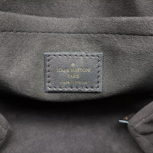 Pre-owned Louis Vuitton Rocky BB Monogram/Brown x Black Monogram canvas x calf leather M44141 shoulderbag | stylenewstar