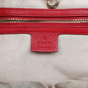 Pre-owned Gucci Soho Red Leather 308982 shoulderbag | stylenewstar