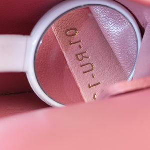 Pre-owned Christian Dior 30 MONTAIGNE Pink x Light Pink Leather shoulderbag | stylenewstar