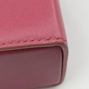 Pre-owned Christian Dior 30 MONTAIGNE Pink x Light Pink Leather shoulderbag | stylenewstar