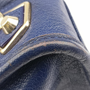 The City Navy Lambskin 115748.4360.F.525040