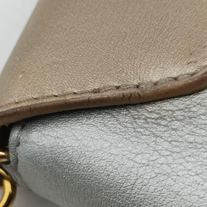 Pre-owned Louis Vuitton Love Note golden×silver Leather M54504 shoulderbag | stylenewstar