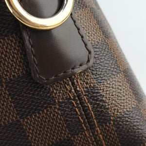 Pre-owned Louis Vuitton Porte de Cumin Jules EBENE Damier Canvas N42242 shoulderbag | stylenewstar