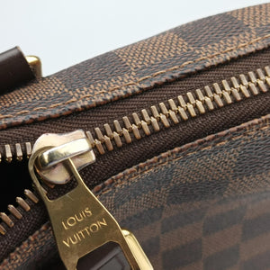 Pre-owned Louis Vuitton Porte de Cumin Jules EBENE Damier Canvas N42242 shoulderbag | stylenewstar