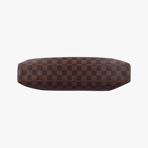 Pre-owned Louis Vuitton Porte de Cumin Jules EBENE Damier Canvas N42242 shoulderbag | stylenewstar