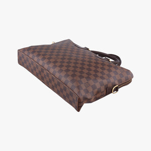 Pre-owned Louis Vuitton Porte de Cumin Jules EBENE Damier Canvas N42242 shoulderbag | stylenewstar