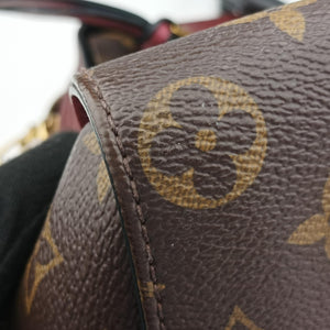 Secondhand Louis Vuitton TUILERIES tote Brown x Riduvan Monogram Canvas×calf leather M44328 shoulderbag | stylenewstar