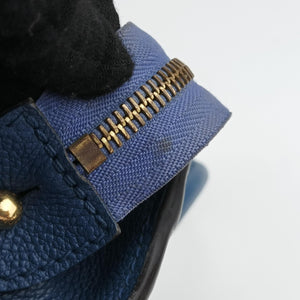 Pre-owned Louis Vuitton PONNEUF MINI blue Monogram Empreinte shoulderbag | stylenewstar