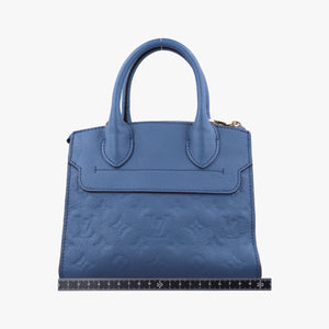 Pre-owned Louis Vuitton PONNEUF MINI blue Monogram Empreinte shoulderbag | stylenewstar