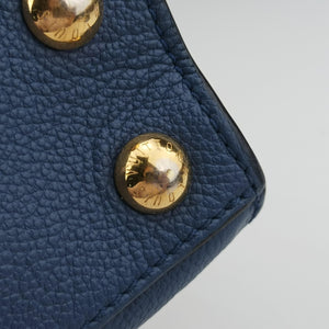 Pre-owned Louis Vuitton PONNEUF MINI blue Monogram Empreinte shoulderbag | stylenewstar