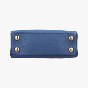 Pre-owned Louis Vuitton PONNEUF MINI blue Monogram Empreinte shoulderbag | stylenewstar