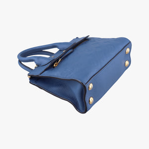 Pre-owned Louis Vuitton PONNEUF MINI blue Monogram Empreinte shoulderbag | stylenewstar