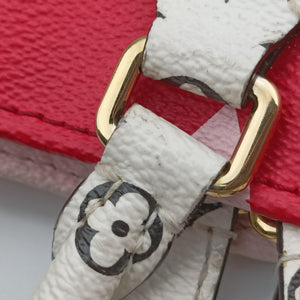 Pre-owned Louis Vuitton On The Go GM ROUGE Monogram Giant M44569 shoulderbag | stylenewstar