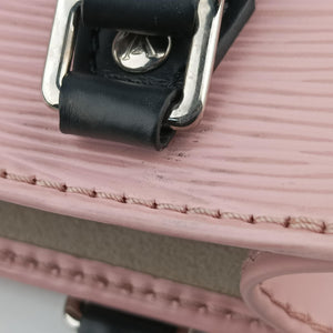 Pre-owned Louis Vuitton Petit Sac Plat ROSE BALLERIN Epi M69575 shoulderbag | stylenewstar