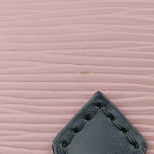 Pre-owned Louis Vuitton Petit Sac Plat ROSE BALLERIN Epi M69575 shoulderbag | stylenewstar