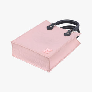 Pre-owned Louis Vuitton Petit Sac Plat ROSE BALLERIN Epi M69575 shoulderbag | stylenewstar