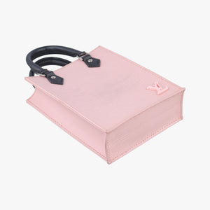 Pre-owned Louis Vuitton Petit Sac Plat ROSE BALLERIN Epi M69575 shoulderbag | stylenewstar