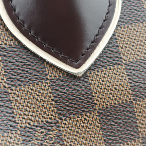 Pre-owned Louis Vuitton Normandy EBENE×Magnolia Damier Canvas N41488 shoulderbag | stylenewstar