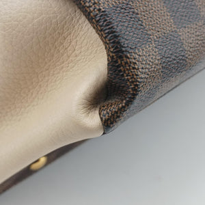 Pre-owned Louis Vuitton Normandy EBENE×Magnolia Damier Canvas N41488 shoulderbag | stylenewstar