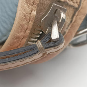 Vintage Fendi Small By The Way Blue Leather 8BL125 shoulderbag | stylenewstar