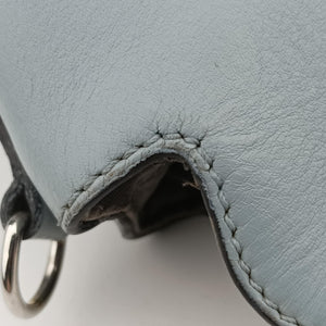 Vintage Fendi Small By The Way Blue Leather 8BL125 shoulderbag | stylenewstar