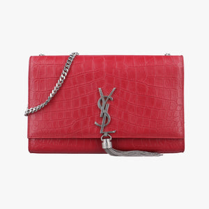 Pre-owned Yves Saint Laurent KATE Red Leather 354119 shoulderbag | stylenewstar