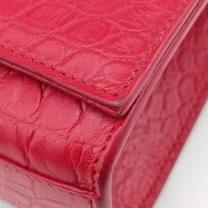 Pre-owned Yves Saint Laurent KATE Red Leather 354119 shoulderbag | stylenewstar