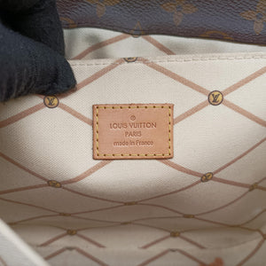 Pre-owned Louis Vuitton Summer Trunk Pochette MéTIS brown×multi Monogram Canvas M43628 shoulderbag | stylenewstar