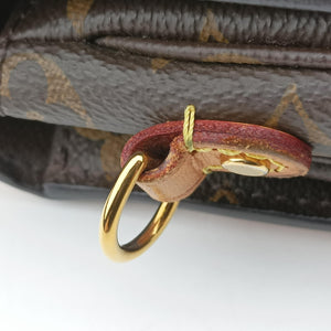 Pre-owned Louis Vuitton Summer Trunk Pochette MéTIS brown×multi Monogram Canvas M43628 shoulderbag | stylenewstar