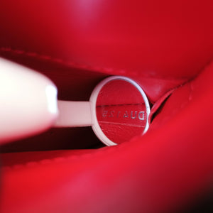 Vintage Louis Vuitton City Steamer MM RUBIS Leather M51027 shoulderbag | stylenewstar