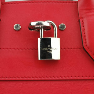 Vintage Louis Vuitton City Steamer MM RUBIS Leather M51027 shoulderbag | stylenewstar