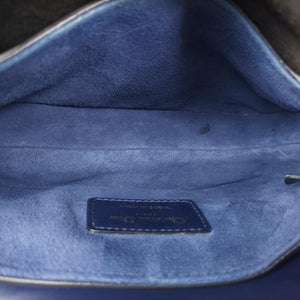 Vintage Christian Dior Saddle Bag Navy Leather shoulderbag | stylenewstar