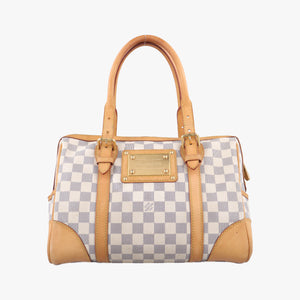 Pre-owned Louis Vuitton BERKELEY Azur Damier Canvas N52001 handbag | stylenewstar