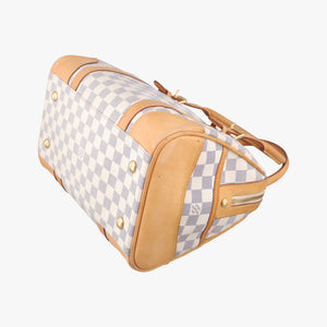 Pre-owned Louis Vuitton BERKELEY Azur Damier Canvas N52001 handbag | stylenewstar