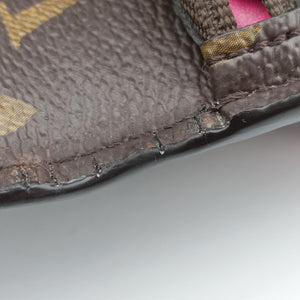 Pre-owned Louis Vuitton Pochette Weekend brown×multicolor Monogram Canvas M63857 shoulderbag | stylenewstar