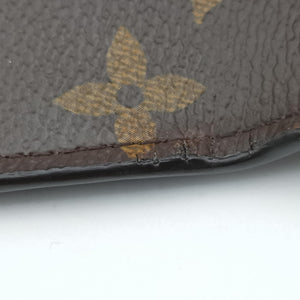 Pre-owned Louis Vuitton Pochette Weekend brown×multicolor Monogram Canvas M63857 shoulderbag | stylenewstar
