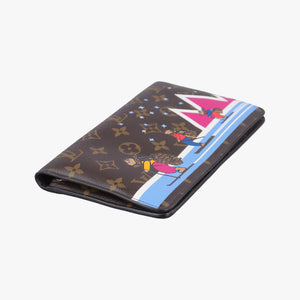 Pre-owned Louis Vuitton Pochette Weekend brown×multicolor Monogram Canvas M63857 shoulderbag | stylenewstar