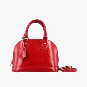 Vintage Louis Vuitton Alma BB pomme d'amour Vernis M91606 shoulderbag | stylenewstar