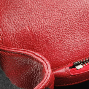 Secondhand Yves Saint Laurent COLLEGE Red Leather 428056 shoulderbag | stylenewstar