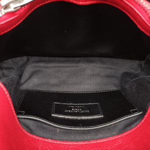 Secondhand Yves Saint Laurent COLLEGE Red Leather 428056 shoulderbag | stylenewstar