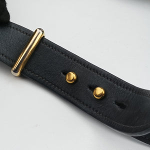 Vintage Prada Cahier Blue×black Leather 1BD045 shoulderbag | stylenewstar