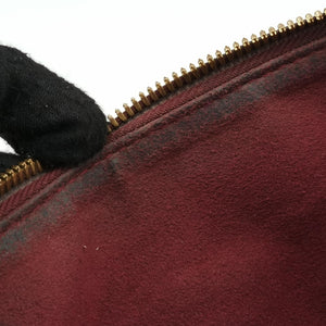 Vintage Louis Vuitton PALLAS BB brown×RAISIN Monogram Canvas×calf leather M41825 shoulderbag | stylenewstar