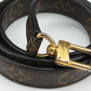 Vintage Louis Vuitton PALLAS BB brown×RAISIN Monogram Canvas×calf leather M41825 shoulderbag | stylenewstar