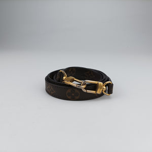 Vintage Louis Vuitton PALLAS BB brown×RAISIN Monogram Canvas×calf leather M41825 shoulderbag | stylenewstar